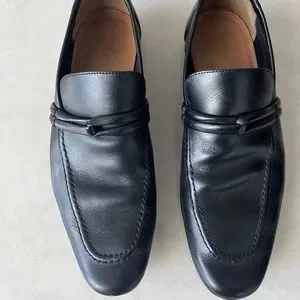 Gucci | Shoes | Gucci Black Leather Loafers Mens Size 9b  display picture 3